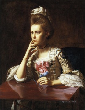 リチャード・スキナー夫人 植民地時代のニューイングランドの肖像画 ジョン・シングルトン・コプリー Oil Paintings